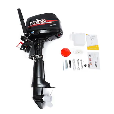 HANGKAI 6-12HP Outboard Motor 2-4 Stroke Fishing Boat Engine Water/ Air Cooling • $331.55