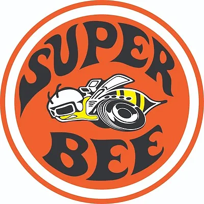 $39.99 • Buy Super Bee Emblem Logo Vinyl 3m Usa Decal Sticker Truck Window Bumper Wall Car