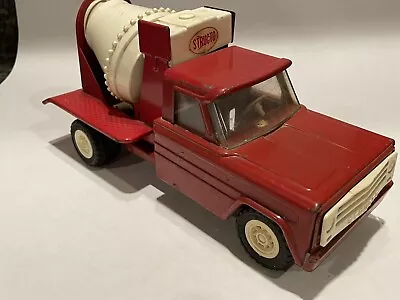 STRUCTO Vintage Pressed Steel Metal Toy Concrete Truck Cement Mixer • $19.75