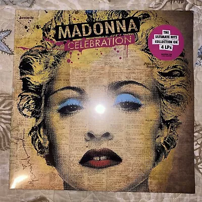 Madonna - Celebration - Black Vinyl 4XLP - Gatefold 2024 - Sealed - Brand New • $80