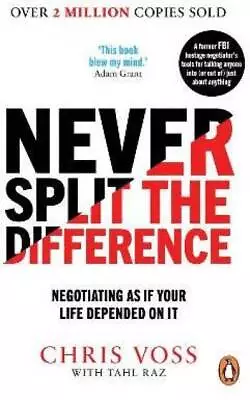 GOTH Never Split The Difference  - Negotiating (English Paperback Voss Chris) • $35.85