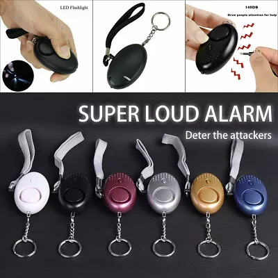 Personal Panic Rape Attack Safety Security Alarm Torch 150db All Kinds Of Colors • £7.89