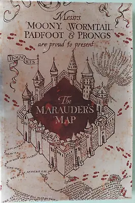 Harry Potter Marauder’s Map Canvas Wall Hanging • $14.97