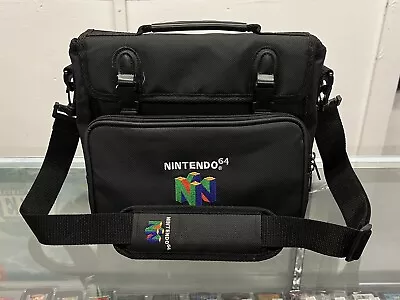 Vintage Genuine Nintendo 64 N64 System Console Padded Carrying Case Travel Bag • $59.95