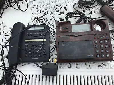 Philips Vintage  Answer Phone Cassette Recorder + Audioline Digital System 937 • £4.99