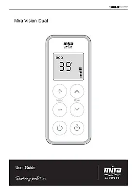 Printed Guide FOR  Mira Vision Wireless Remote Controller -DUAL LP • £12