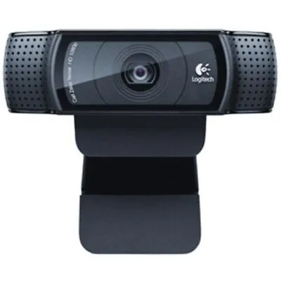 Logitech C920 HD Pro Webcam 1080p Widescreen Video Calling And Recording (IL/... • $36.99