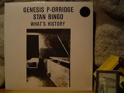 GENESIS P-ORRIDGE/STAN BINGO What's History LP/Throbbing Gristle/Psychic TV/Coil • $35.98