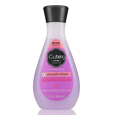 Nail Polish Remover By Cutex Strength Shield Leaves Nails Looking Healthy Con • $4.69