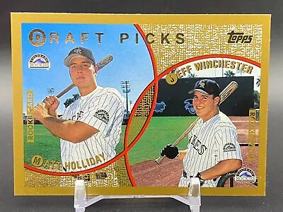 Matt Holliday 1999 Topps Draft Picks RC #442 • $1.50