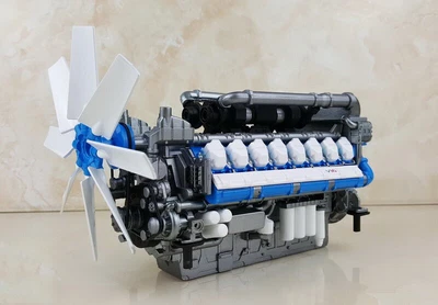 $163.32 • Buy Weichai Diesel Engine Power M33 Baudouin V16 Engine 1/16 Truck Pre-built Model