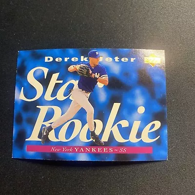 Derek Jeter 1995 Upper Deck # 225 STAR ROOKIE RC ~ Yankees HOF • $2.50