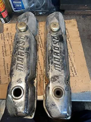 Old School Big Block Mopar 383 440 MOROSO Valve Covers Chrysler Dodge Plymouth • $85