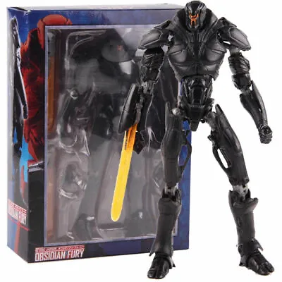 Uprising Side Jaeger Obsidian Fury 6.7  Action Figure Toy For Pacific Rim BULK • $24.99