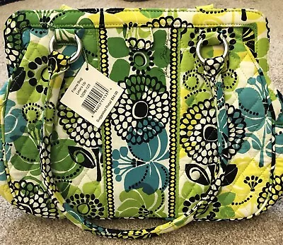 Vera Bradley Frame Bag In Lime's Up • $45