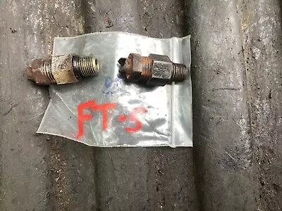 Ford C4Auto Trans        Set Of 2 Cooler Fittings    OEM Used     Free Shipping • $19.97