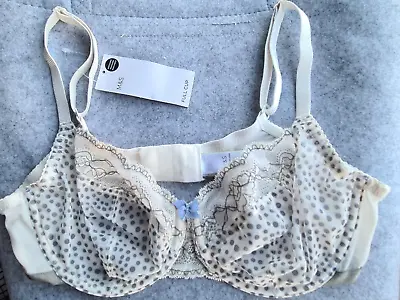 M&S New & Tags Full Cup Underwired Lace Pattern Bra 38C Was £12 Now £9 FREE P&P • £8.99