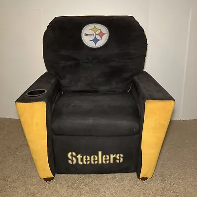 $60 • Buy Pittsburgh Steelers NFL Small Mini Recliner For Pets And Kids