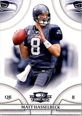 2008  Playoff  Threads #16 Matt Hasselbeck • $1.95