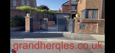 £1 • Buy AUTOMATIC(ELECTRIC) BI-FOLDING GATES-the Price Is For Making An Offer