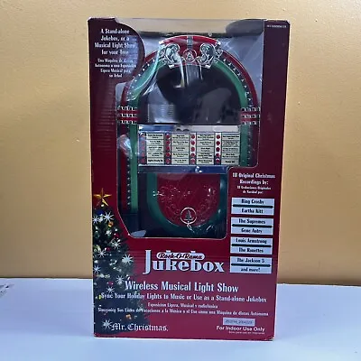 Mr. Christmas Rock-O-Rama Jukebox Musical Light Show To Tree Or Standalone Decor • $125