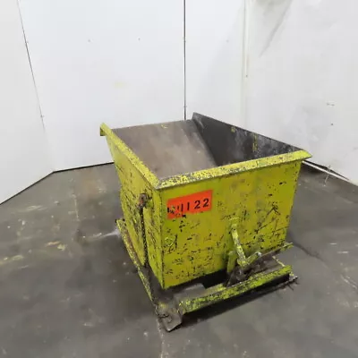 3/4 Cubic Yard Self Dumping Trash Scrap Hopper • $877.49