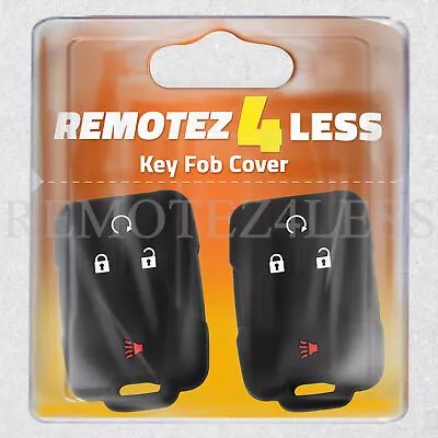 2 Key Fob Cover For 2015 2016 2017 2018 2019 Chevrolet Colorado Remote Case Skin • $9.95