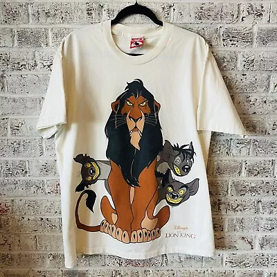 Vintage Disney The Lion King T Shirt “I’m Surrounded By Idiots”  Scar XL • $625