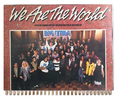 Michael Jackson - We Are The World Album Cover Notebook Vintage 80S MTV Vinyl LP • $10.99