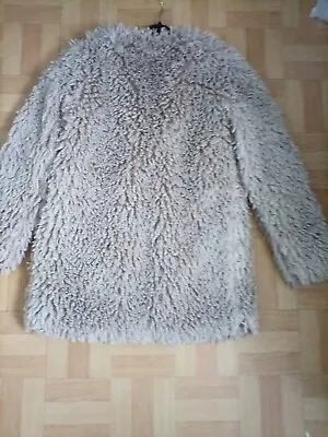 £10 • Buy Shaggy,yetti,faux Fur Jacket New By Apricot Size 10. 36  Bust.REDUCED