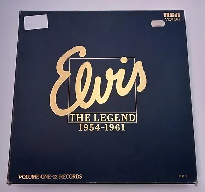 ELVIS PRESLEY -The Legend 1954-1961 Vinyl 12 Records Box Set 1980 RCA • $149