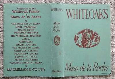Whiteoak Harvest; By Mazo De La Roche - Vintage Copy • £6.99