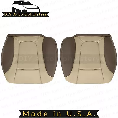 2002-2004 For Chevy Trailblazer Driver/Passenger Bottom Leather Seat Cover Tan • $246.99