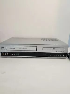 Daewoo 6 Head Hi-Fi VHS / DVD Player Combo DV6T844B - TESTED (No Remote) • $34.99