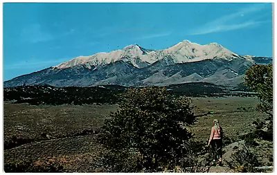 Postcard Chrome Blanca Peak CO • $4.57