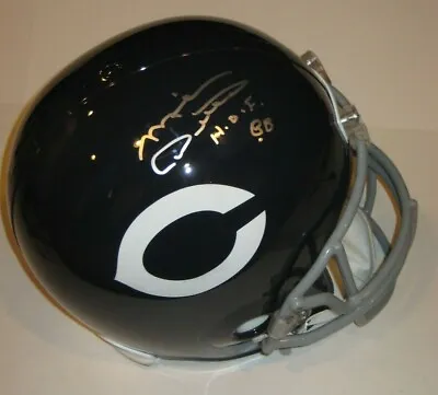MIKE DITKA Signed Full-Size BEARS Helmet W/ HOF Inscription Beckett Witnessed • $349.95