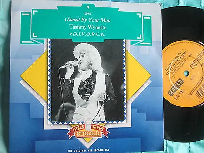 Tammy Wynette ‎– Stand By Your Man OLD GOLD OG9313 UK 7inch 45 Vinyl Single • £9.73