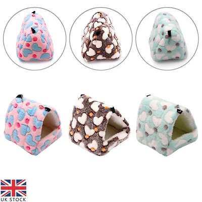 £6.79 • Buy Soft Pet Warm Guinea Pig Bed House Hamster Rat Hammock Nest Small Animal Bed Toy