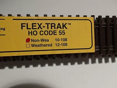 HO Micro-Engineering #10-108 SCALE Code 55 Flex Track NON WEA • $49.99