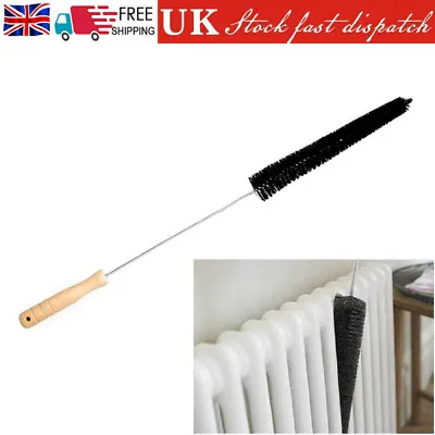 Radiator Cleaning Brush Heater Dust Cleaner Long Flexible Bristle Duster 72cm • £5.95