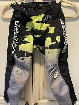 Troy Lee Designs Motocross Pants Kids Size 22 Tld Motocross Racing Pants • $18