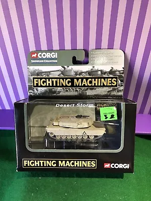 New Corgi Fighting Machines M1 Abrams  Mbt Us Army Desert Storm Tank Ships Free • $23.99