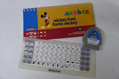 Cricut Cartridge Mickey Font • $15