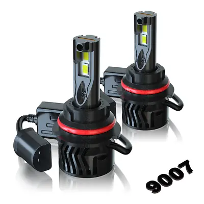 One Pair 9007 HB5 LED Headlight Bulbs High Low Beam For Hummer H2 2003-2009 • $45.99