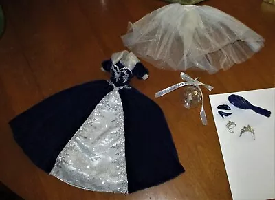 Mattel Barbie Millennium Princess Dress Gown Outfit W/Accessories #24154 • $12