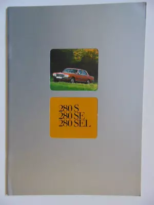Original Mercedes Benz 1976 280S/280SE/280SEL W116 Brochure - German Version • $15