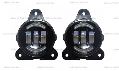 Volvo VNL/VT Fog Light  Full LED Fog Lamps Black Housing Pair 2018+  A0651909000 • $198