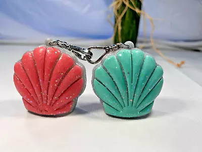 Bath & Body Works Seashell Soulmates 2 Pocket Holders Silver Key Clips Magnet • £15.41