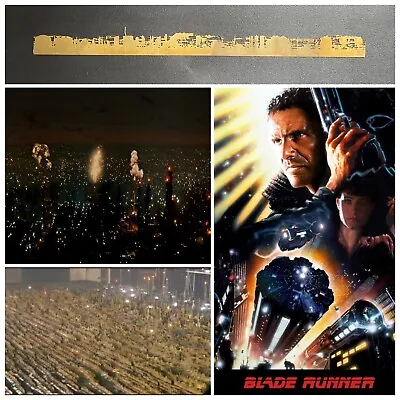 Blade Runner - Hades Landscape 10.5  Brass Piece- Movie Prop - Propstore COA • $375
