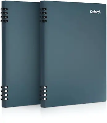 $14.55 • Buy Oxford Stone Paper Notebook, 5-1/2  X 8-1/2 , Blue Cover, 60 Sheets, 2 Pack (161